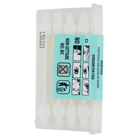 60 BASTONCINI DI CARTA COTONATI BABY CARE 100% PURO COTONE U! Confronta & Risparmia